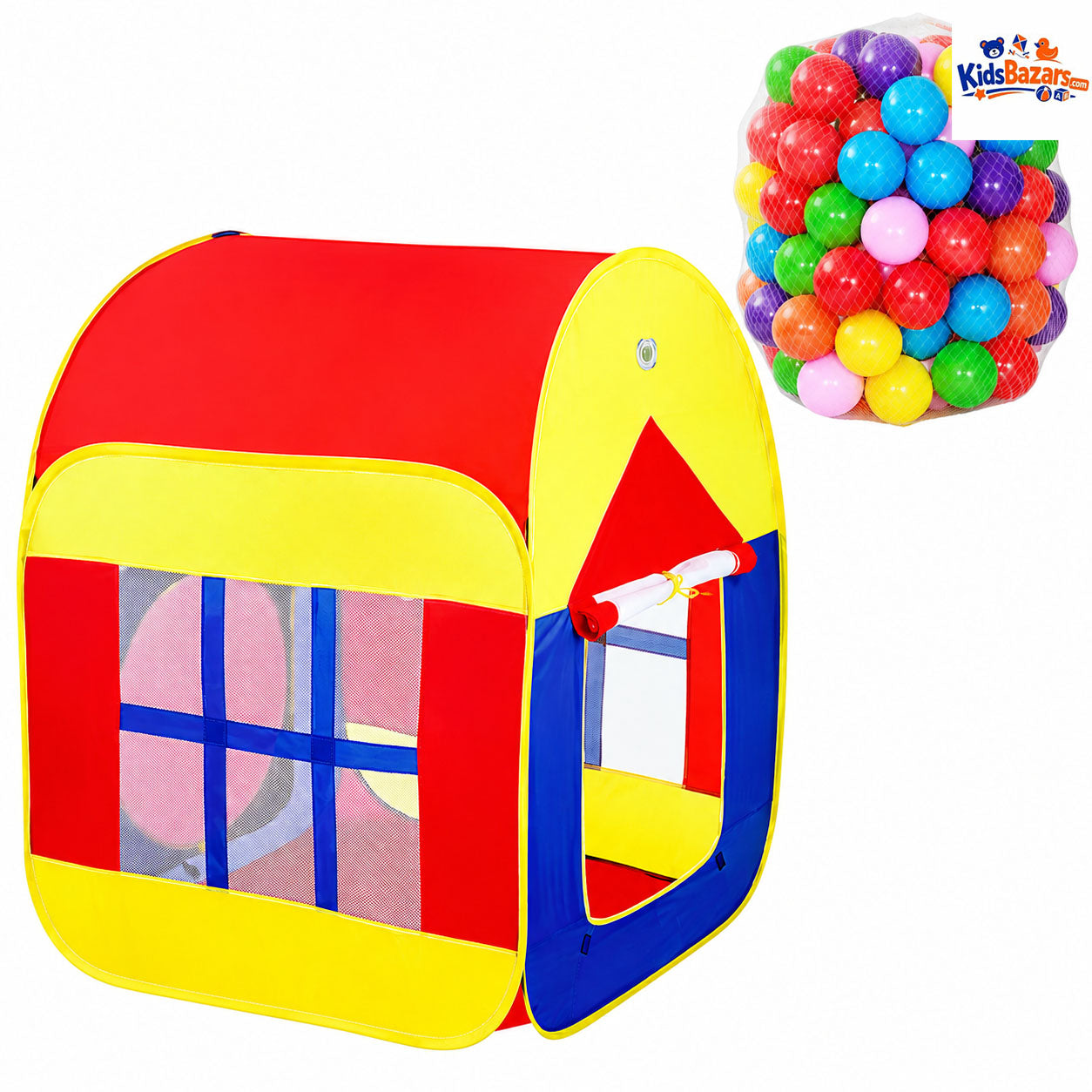 Kids Play Tent Pop Up House Foldable Baby Camping Playhouse Indoor Outdoor Fun Toy for Children