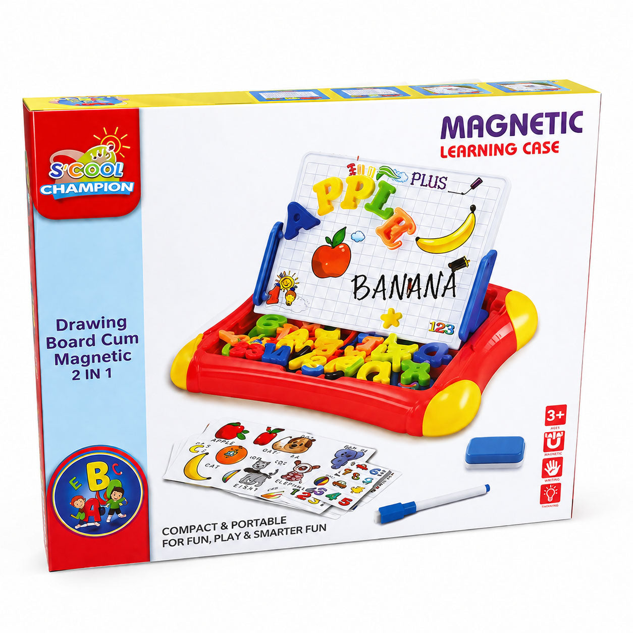 Alphabet Learning Magnetic Board for Kids | Educational ABC Learning Toy