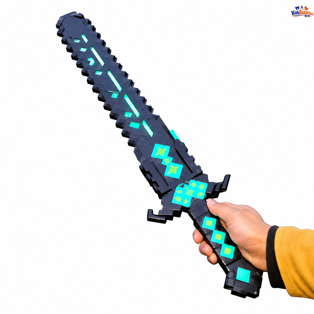 Kids Minecraft Design Spark Laser Sword With Smoke