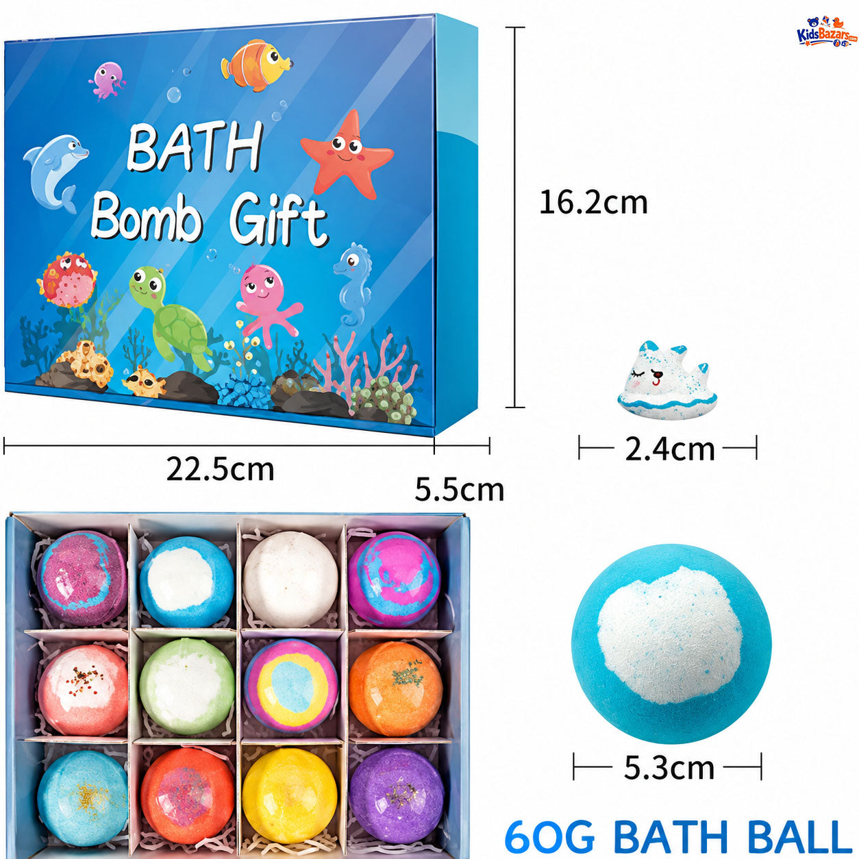 Kids Bath Bomb With Toy Inside