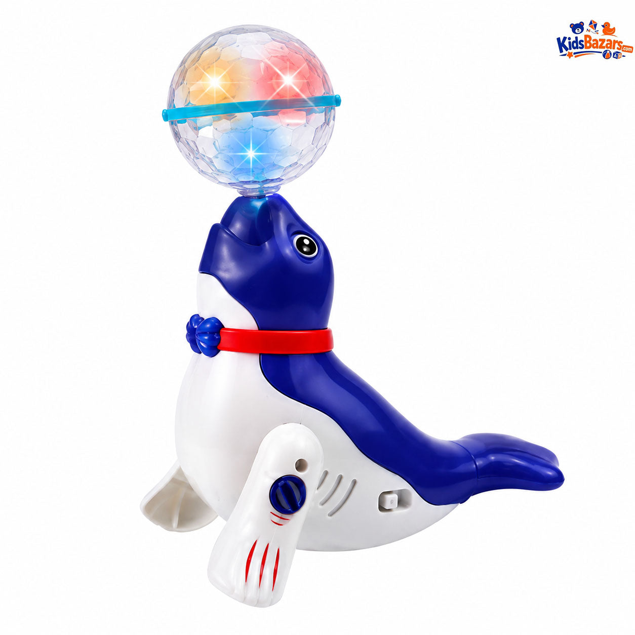 Electric Dancing Sea Lion Toy – 360° Rotating, Flashing Lights & Musical Sound Effects for Kids