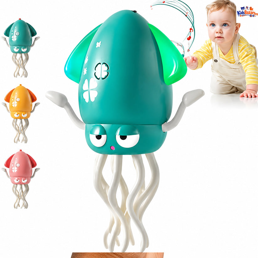 Electric Dancing Octopus Toy – Musical Crawling & LED Light Fun for Kids