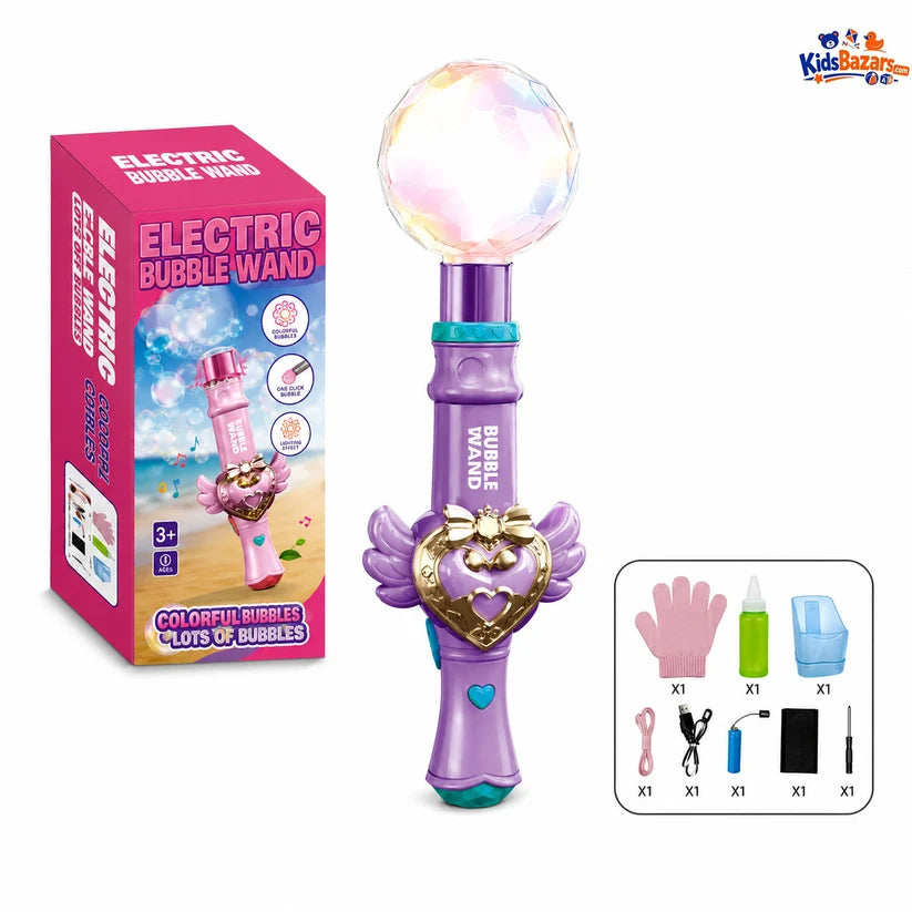 Electric Princess Wand Colorful Smoke Bubble Stick