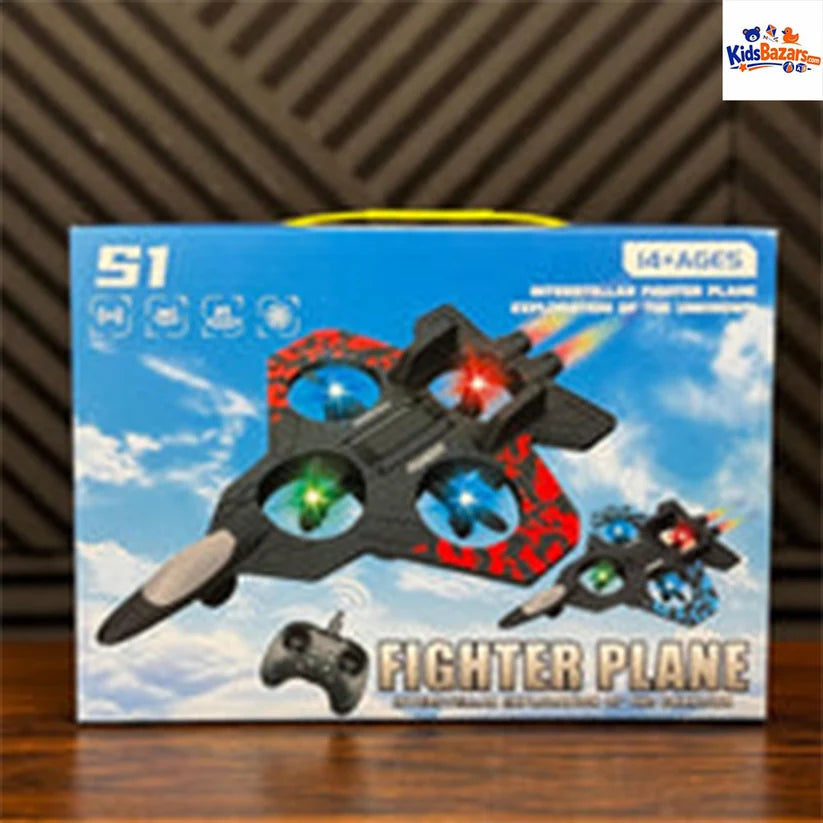 RC Combat Aircraft Drone – Remote Control Flying Jet Toy for Kids (S1)