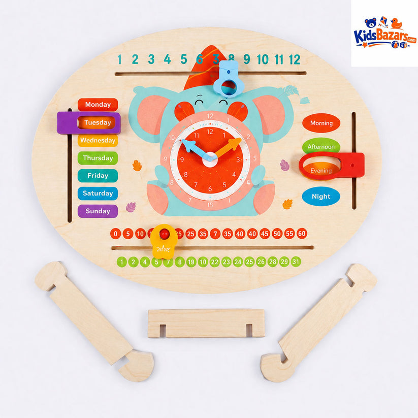 multi funtional caldender clock Educational Toys for Kids Boys Girls