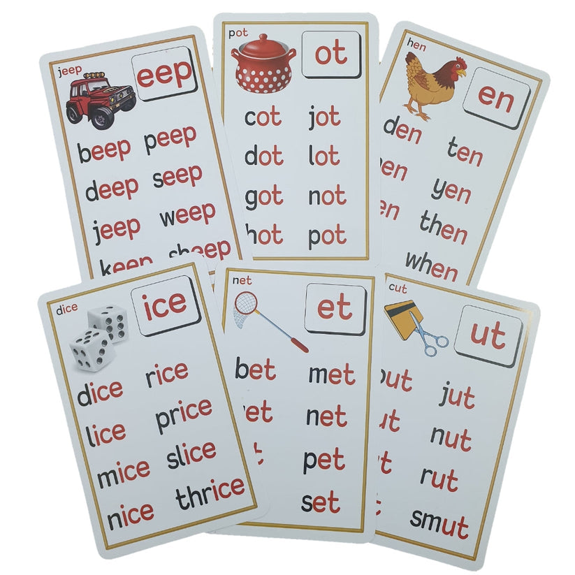 1000 Phonics Flash Cards – Fun Learning Cards for Children
