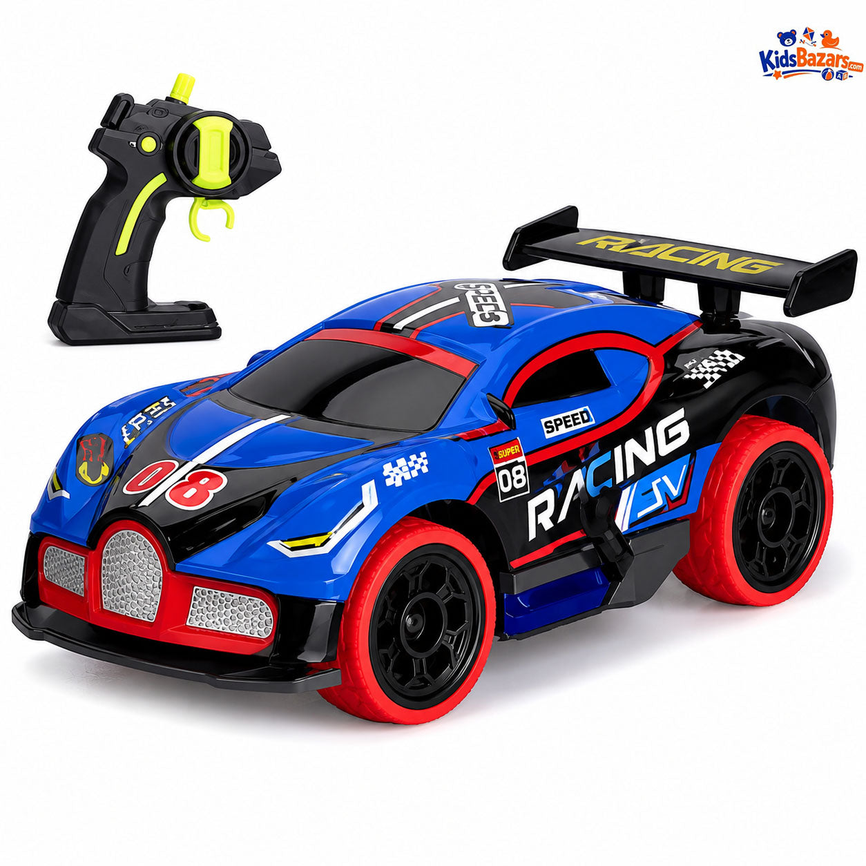 2.4GHz remote control racing car model, likely from the brand VP Toys