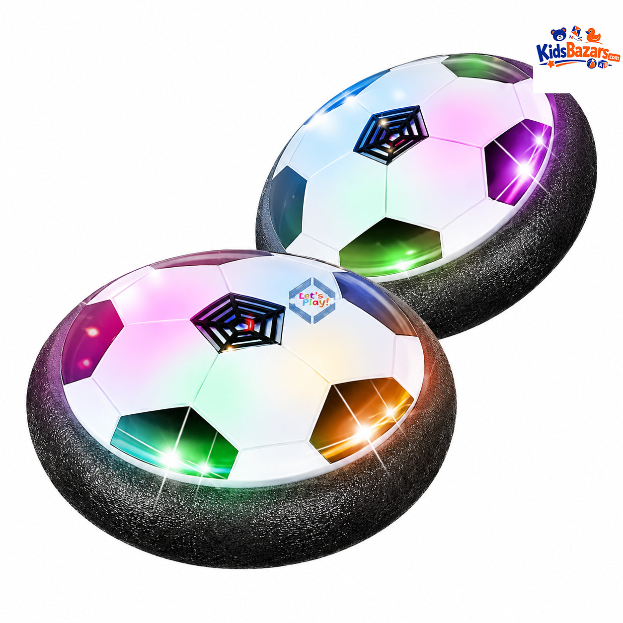kidsbazars.com Dream Hover Soccer Ball with LED Lights – Indoor Air Football Fun for Kids