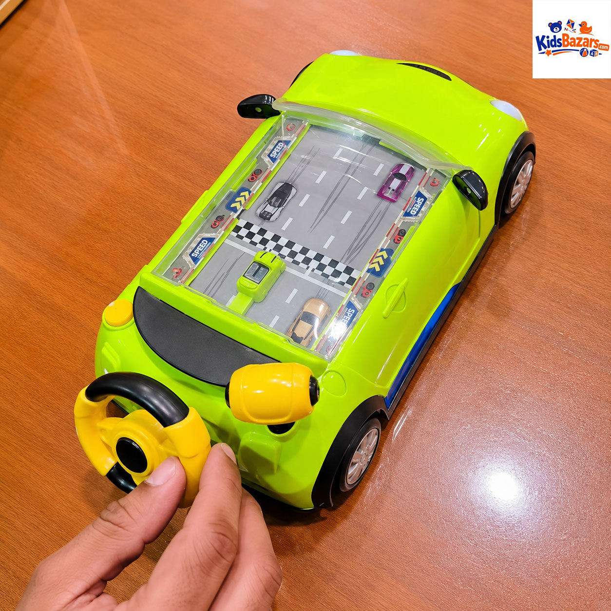 Kids Racing Car Adventure Game or Simulated Driving Toy