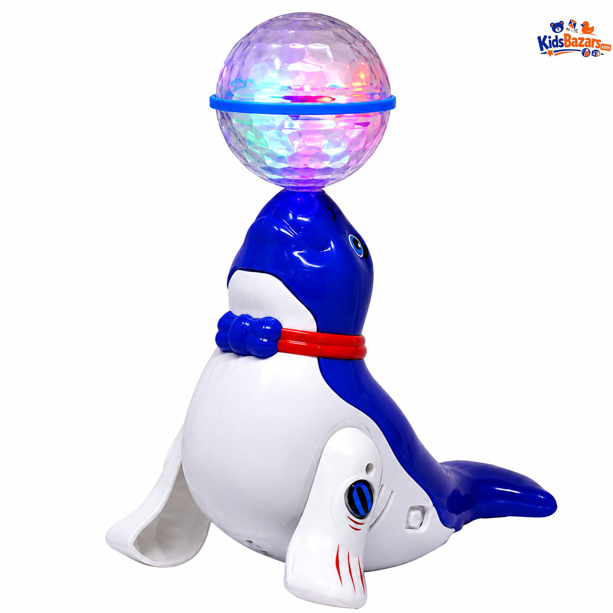 Electric Dancing Sea Lion Toy – 360° Rotating, Flashing Lights & Musical Sound Effects for Kids