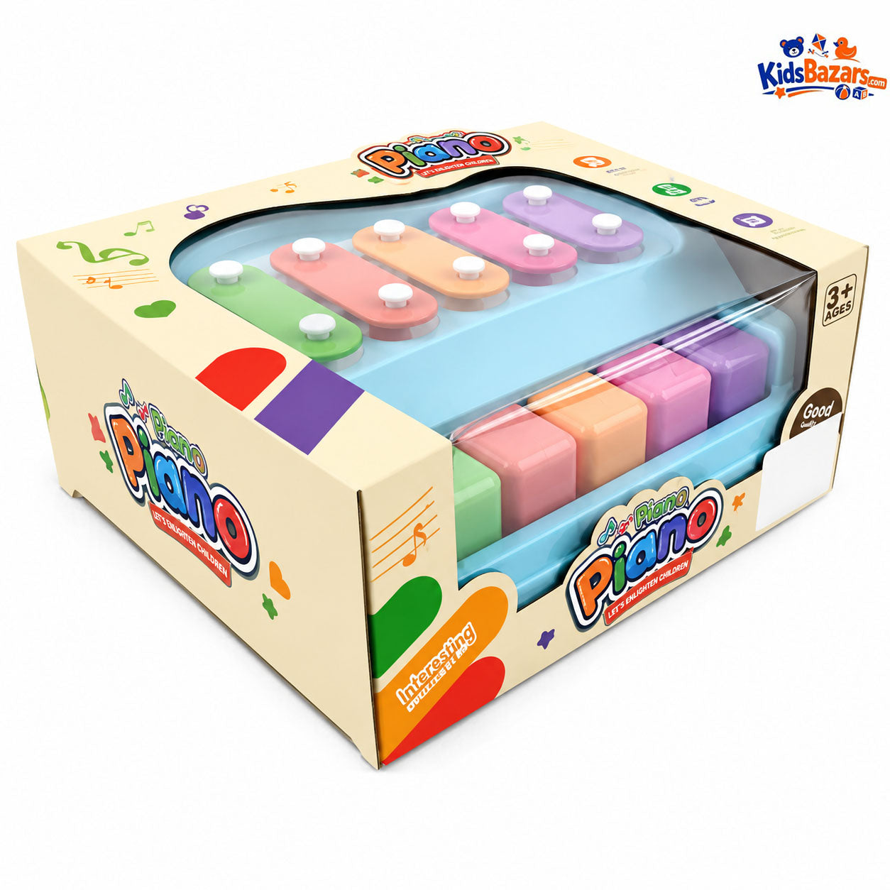 Musical Xylophone & Piano Toy for Kids – Fun Learning Music Instrument