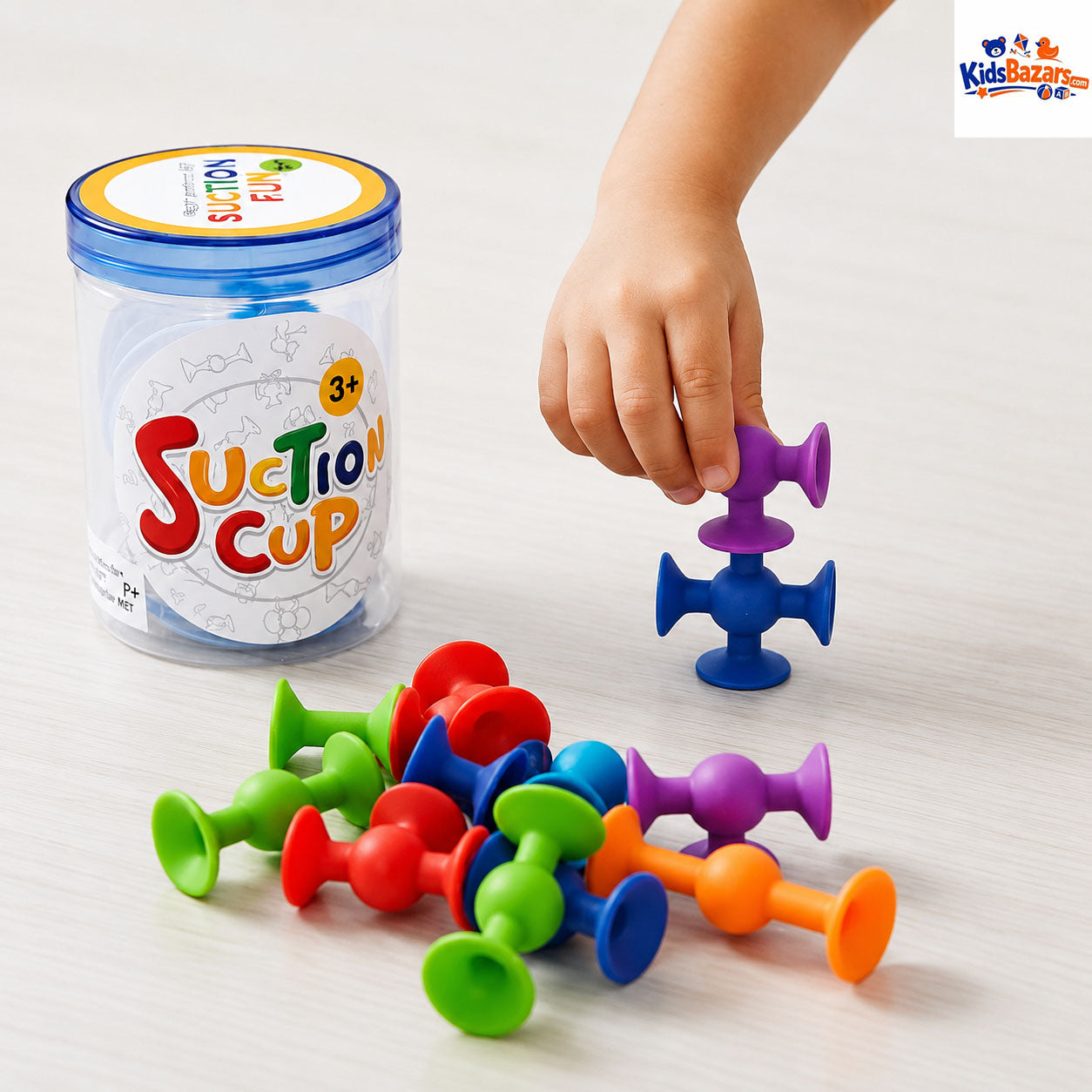 Suction Blocks STEM construction toy se