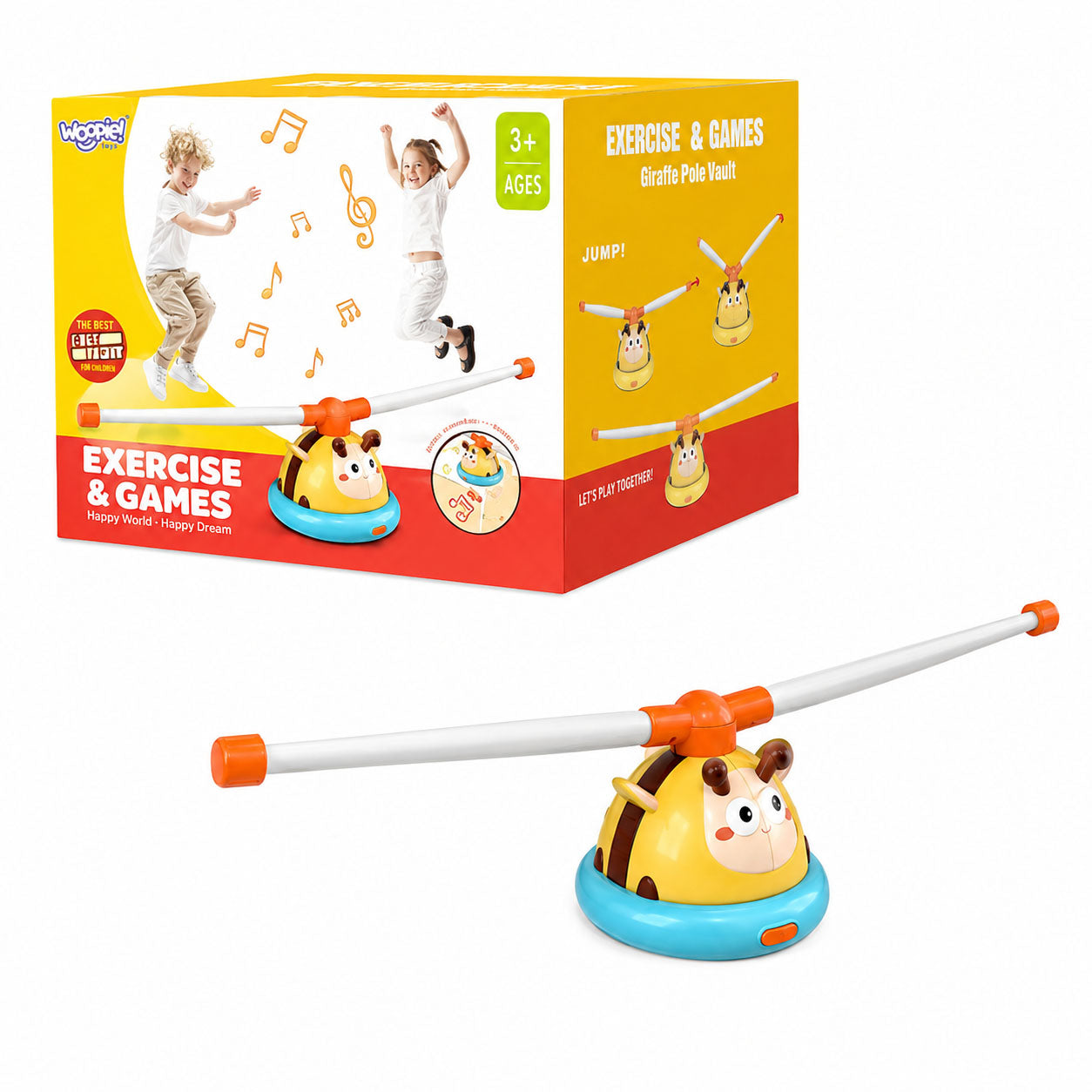 Kids 2 Style Skipping Machine & Ferrule Jump Baseball Game | Active Fun Toy