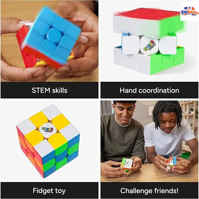 QiYi 3x3 Cube – Bluetooth Speed Cube for Kids & Beginners