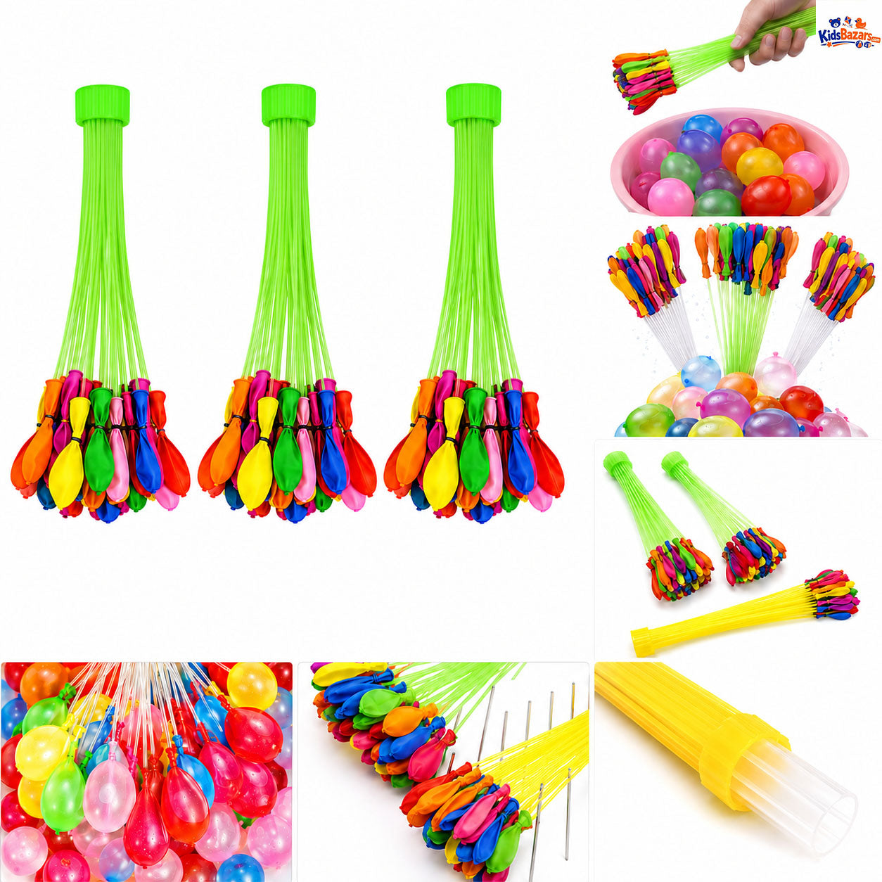 Water Balloons Quick Fill Self Sealing Water Balloon for Kids