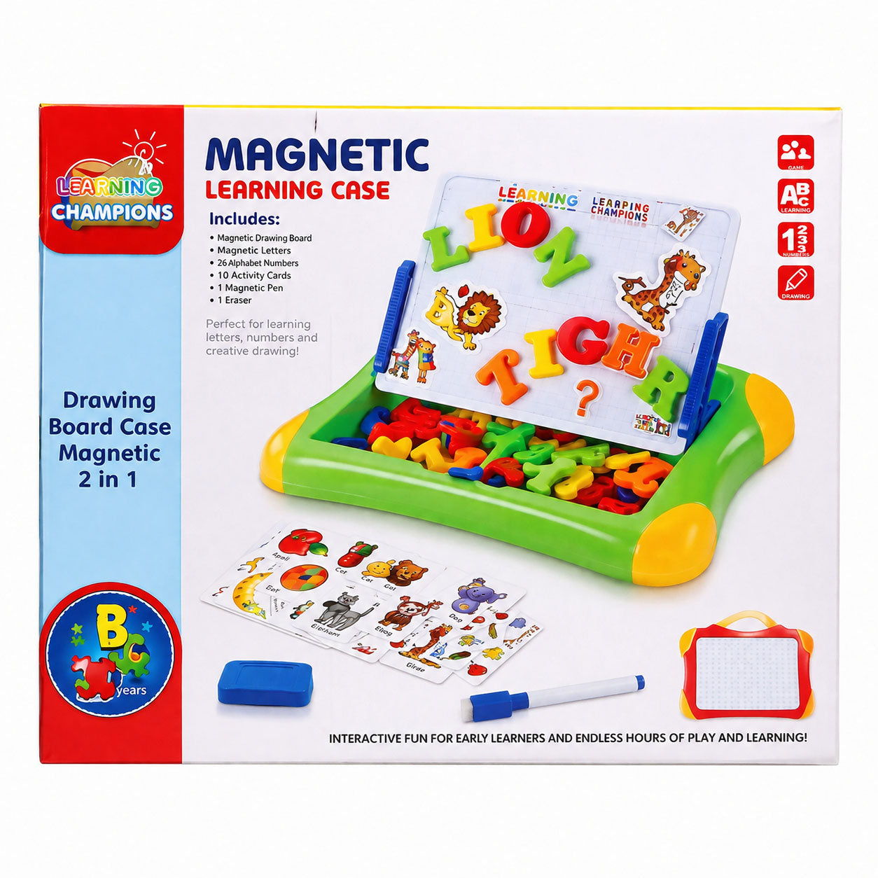 Alphabet Learning Magnetic Board for Kids | Educational ABC Learning Toy