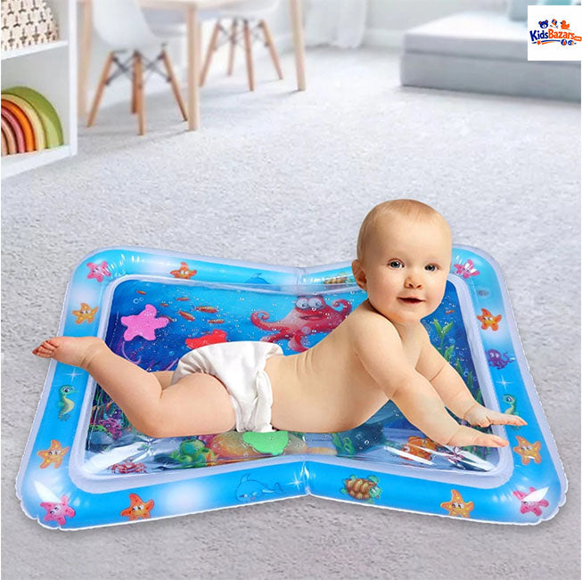 Premium Baby Inflatable Water Tummy Time Mat for Infants