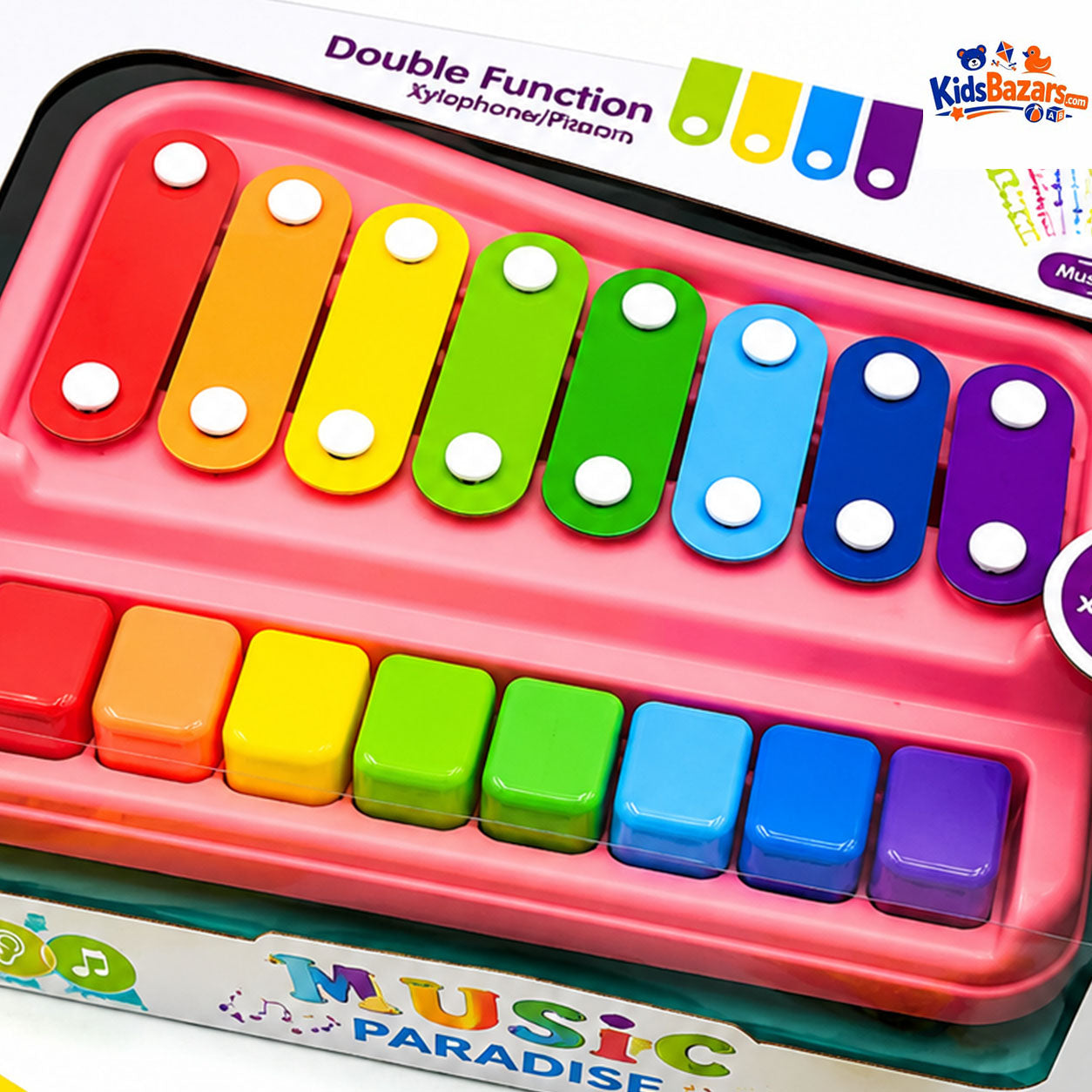 Musical Xylophone & Piano Toy for Kids – Fun Learning Music Instrument