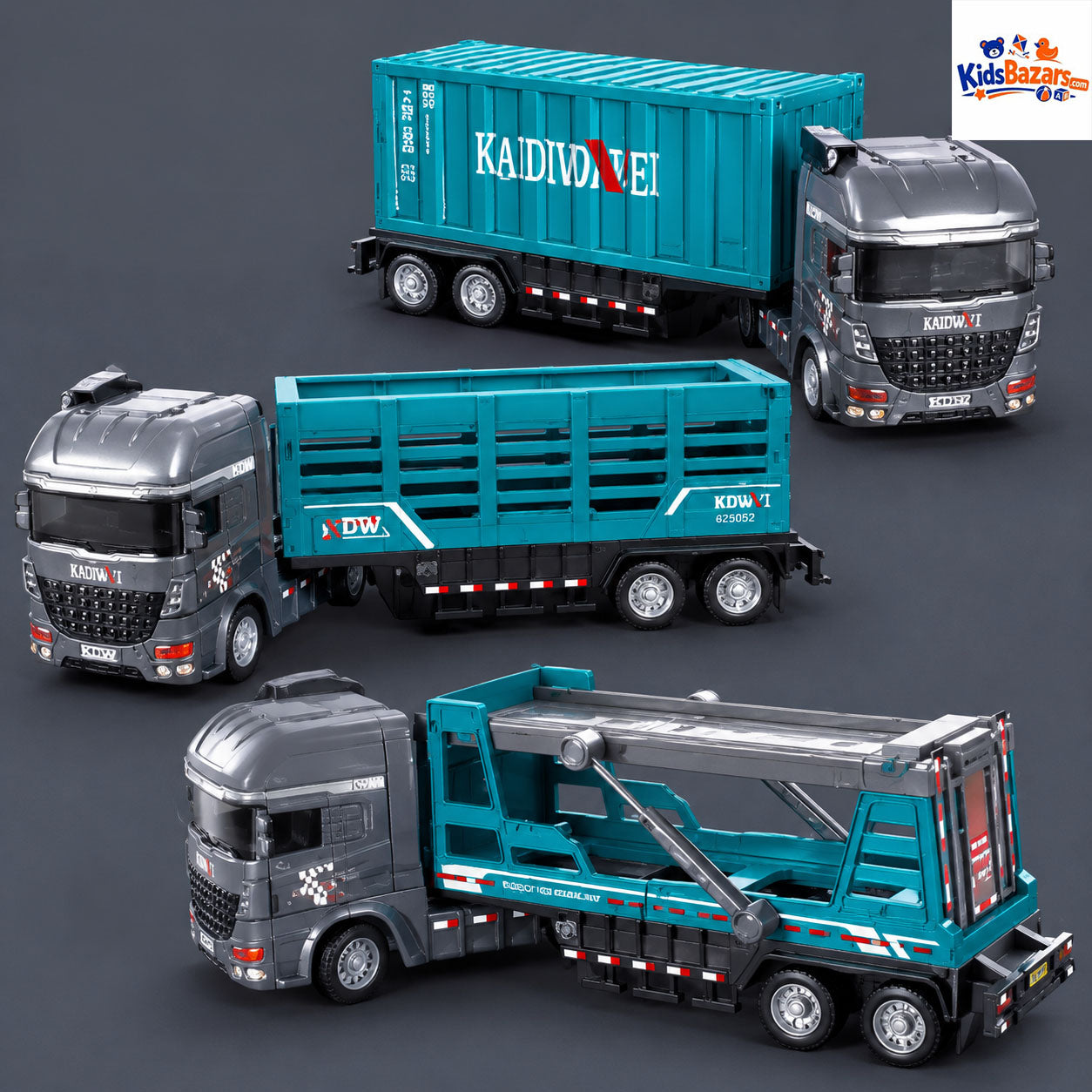 R/C City Transport Team truck set