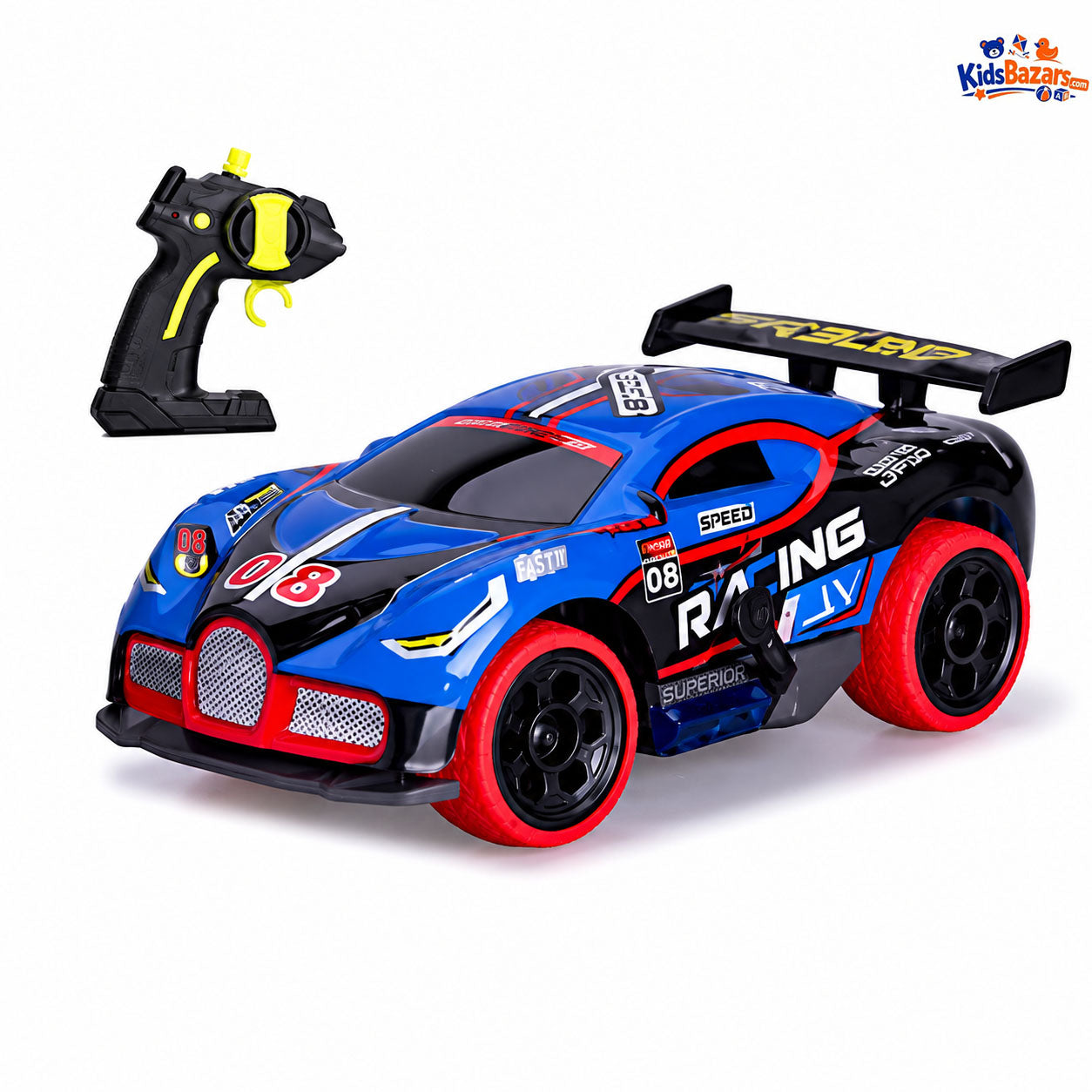 2.4GHz remote control racing car model, likely from the brand VP Toys