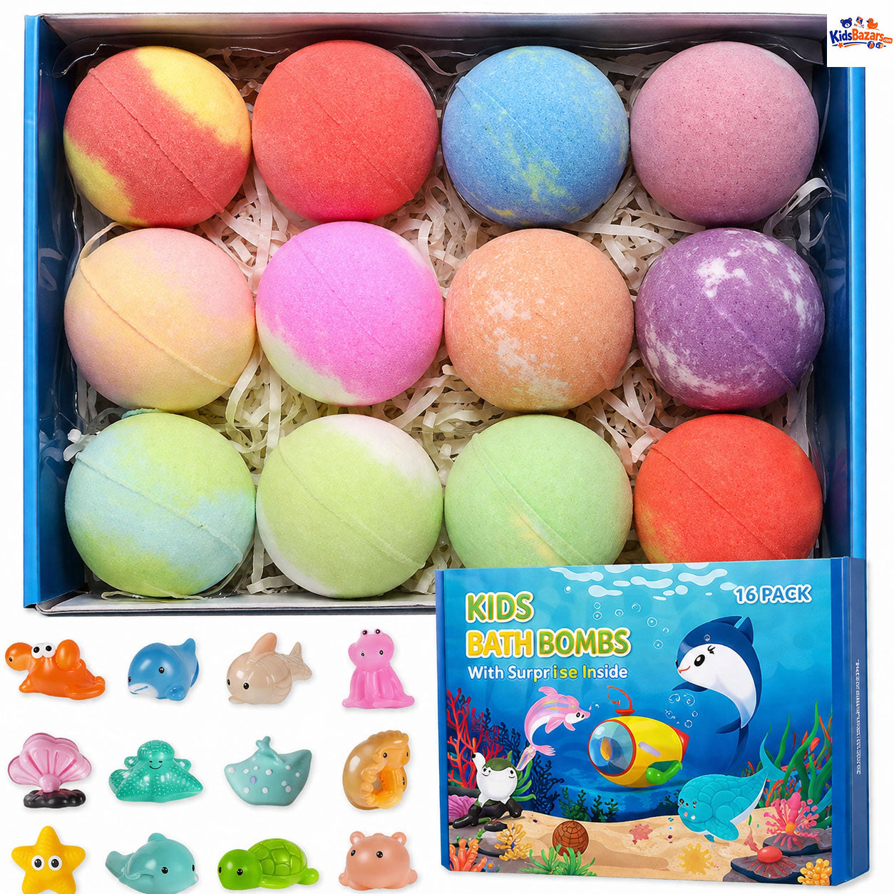 Kids Bath Bomb With Toy Inside