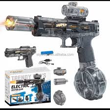 Electric Automatic Water Gun with Recoil Effect – Continuous Spray Toy for Kids
