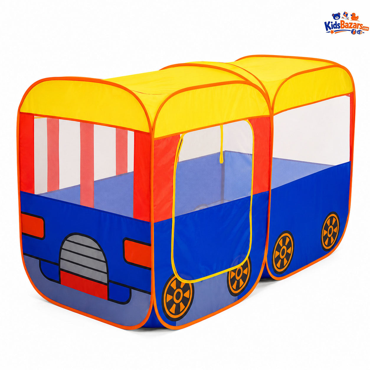 Pop Up House Tent | Bus Style Kids Play Tent Indoor & Outdoor