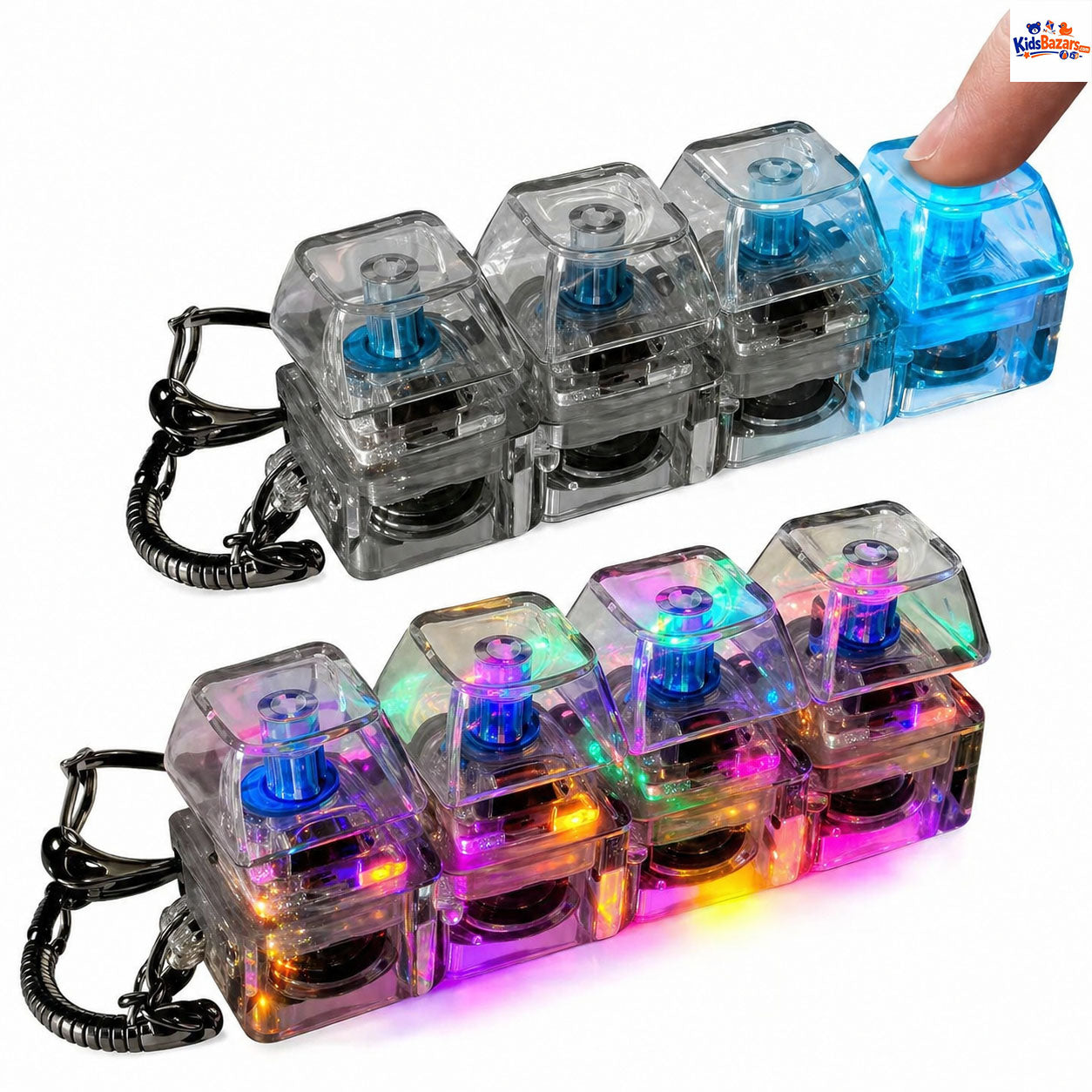 4 Keys Mechanical Keyboard Crystal Clicker