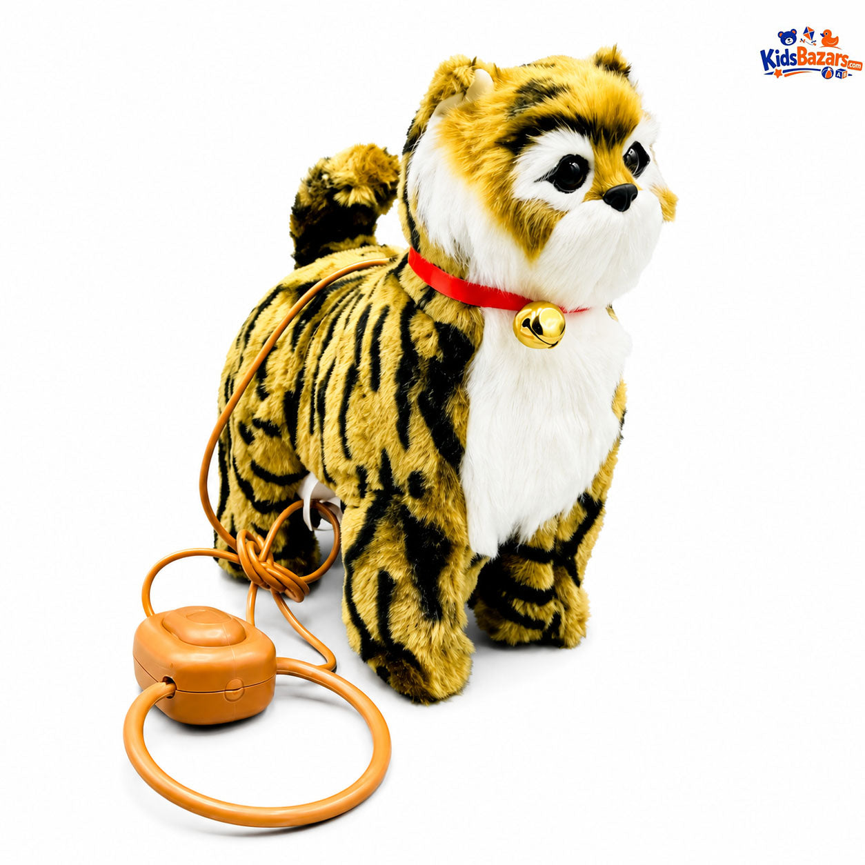 Interactive Walking Cat Toy with Sound & Tail Movement | Realistic Plush Kitten Toy for Kids