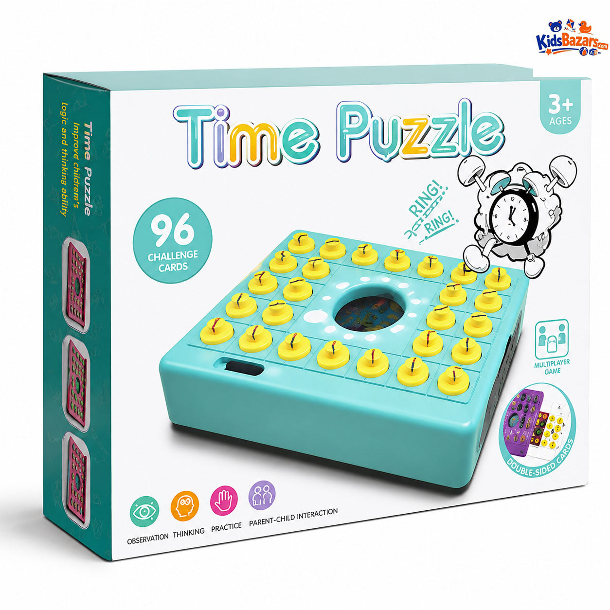 Time Puzzle, a fast-paced shape-matching board game.