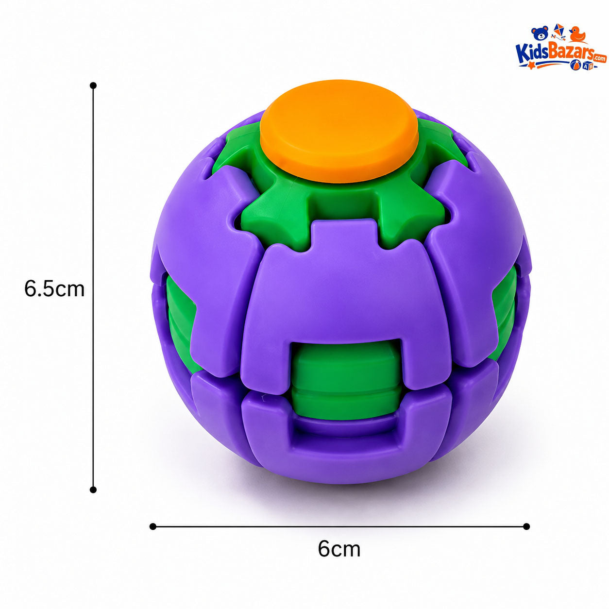 Fidget Magic Ball Spinner Cube Toy, 3D Fidget Spinner Ball Toy