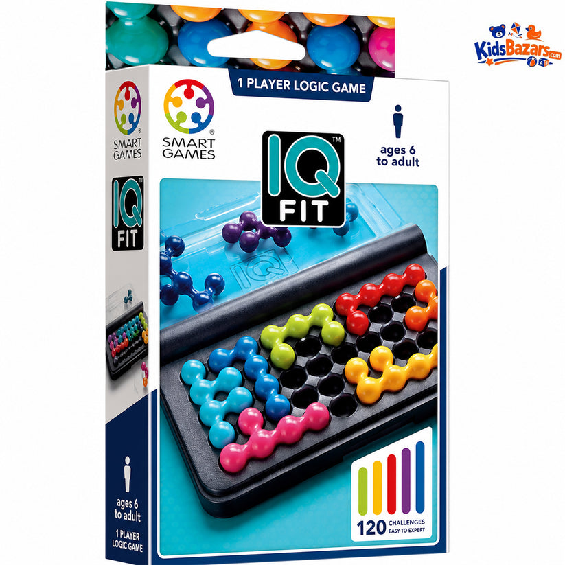 3D IQ Brain Puzzle Game for Kids 120 Challenges (IQ21-3)