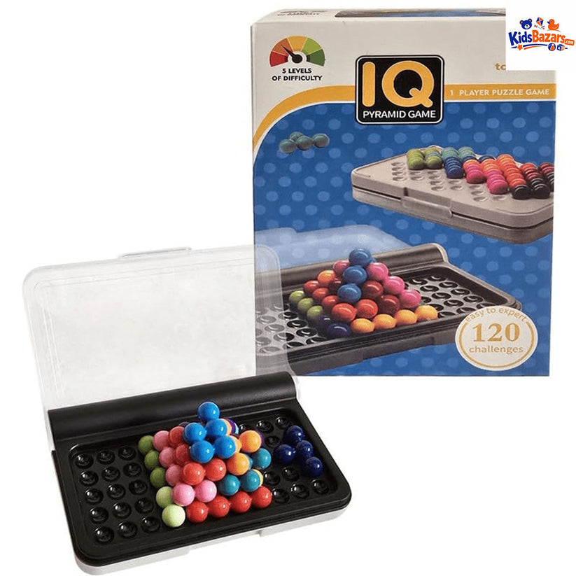 3D IQ Brain Puzzle Game for Kids 120 Challenges (IQ21-3)