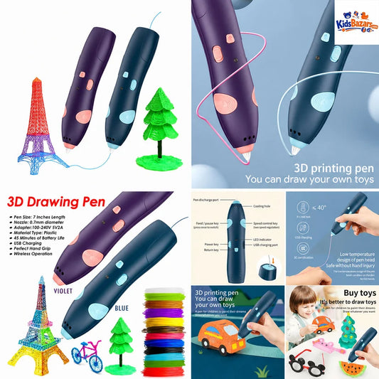3D Wireless Creativity Drawing Pen