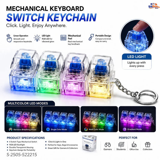 4 Keys Mechanical Keyboard Crystal Clicker