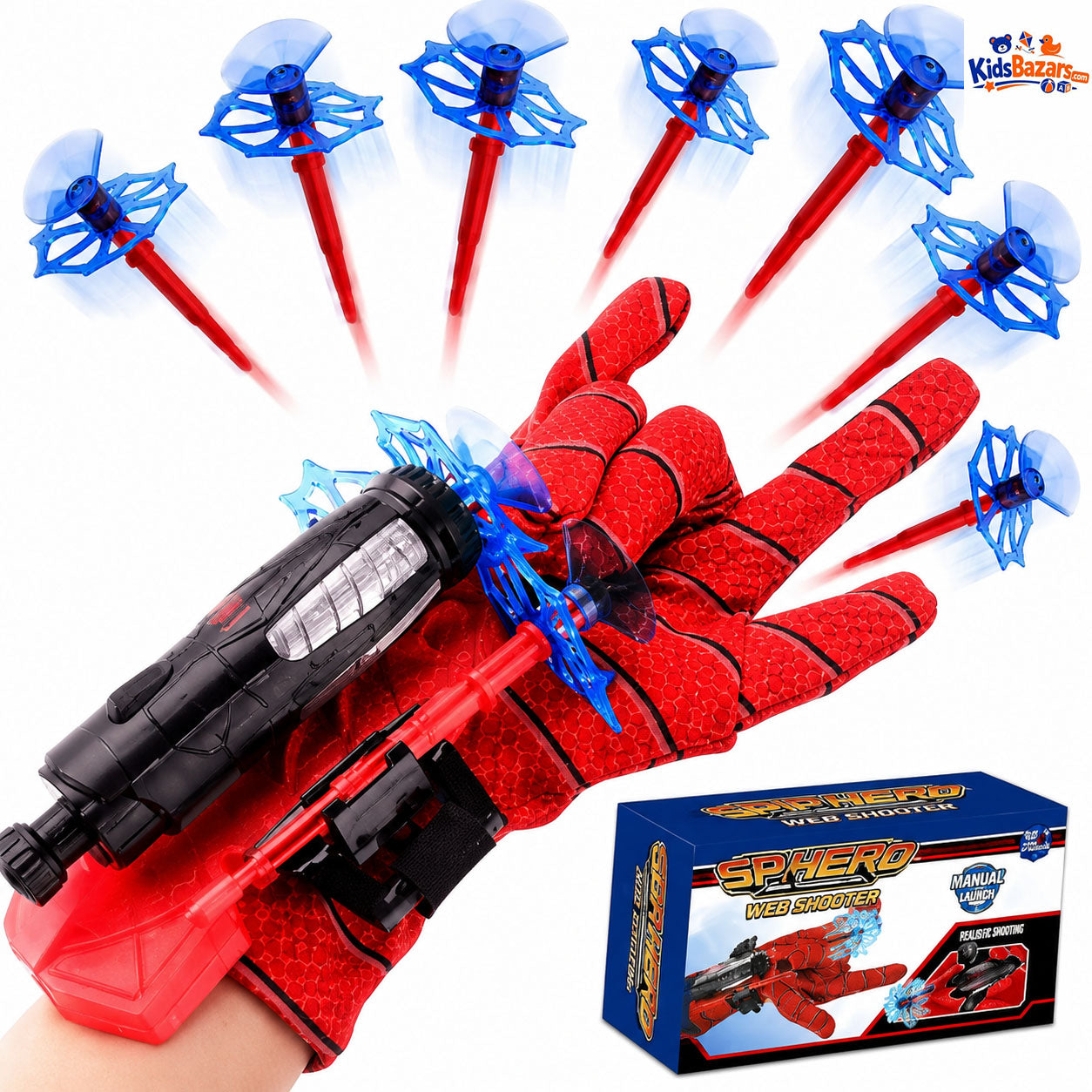 Amazing Spiderman Costume Shooter Glove Toy