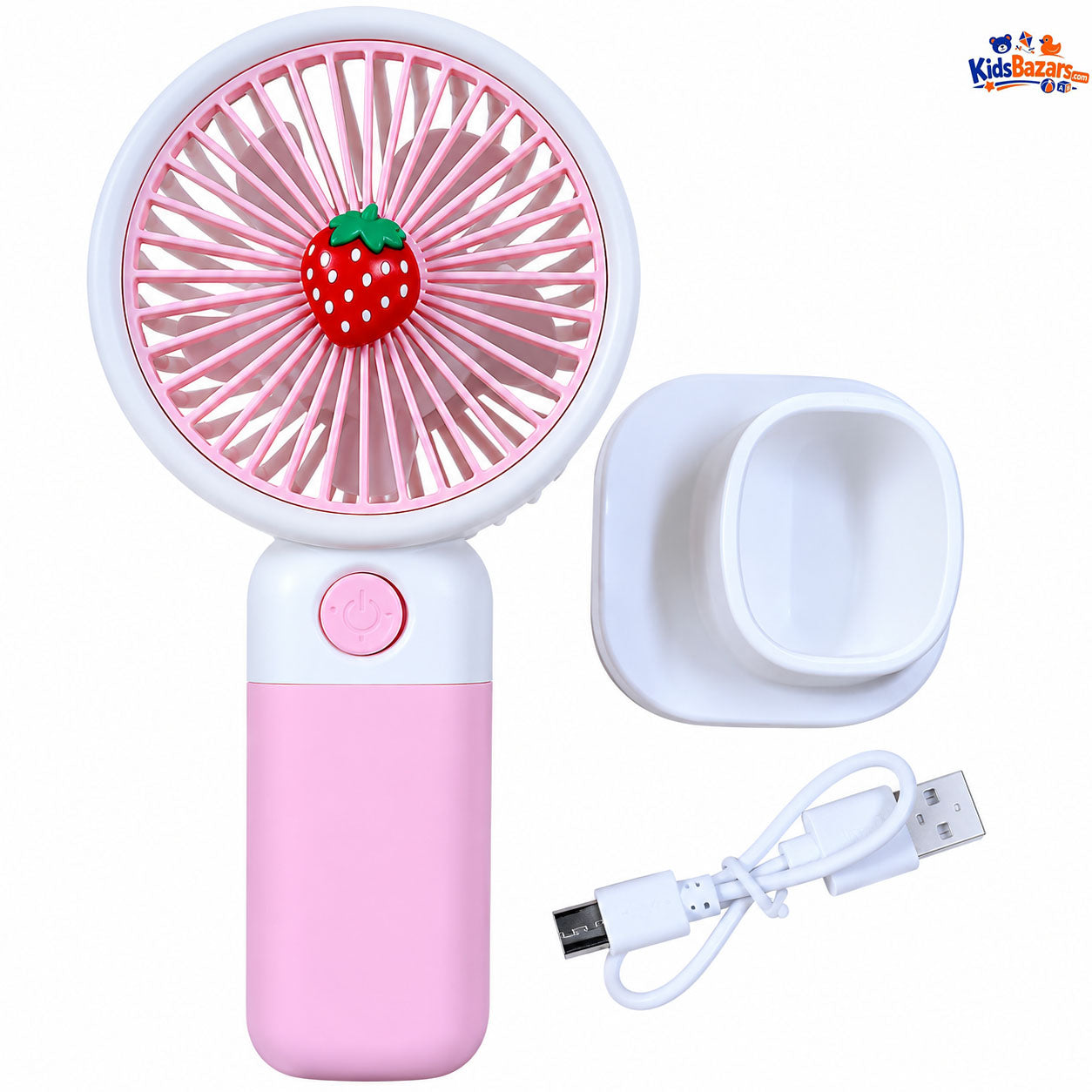 3 Speed Rechargeable Mini Fruit Fan