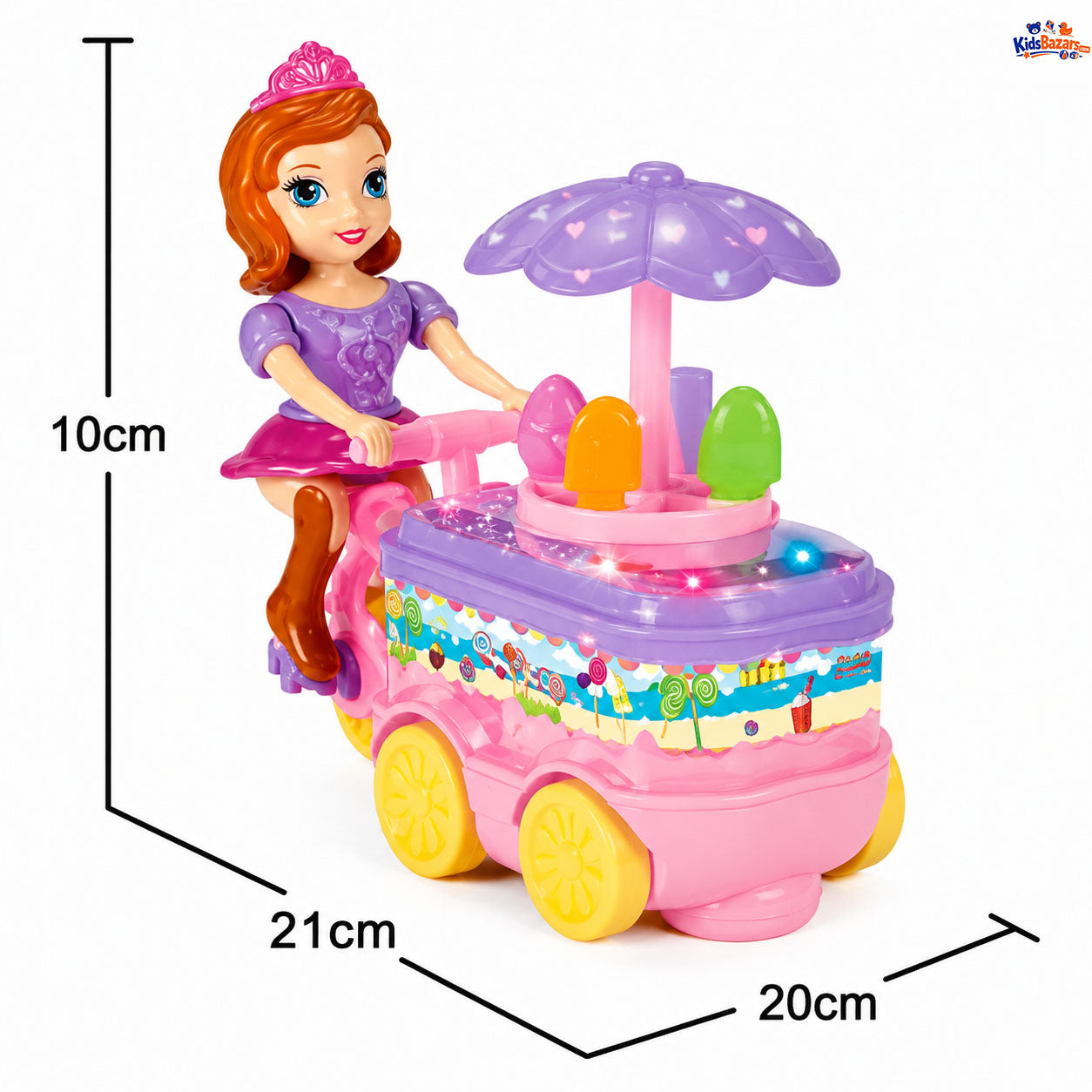 Sofia Doll Ice cream Cart