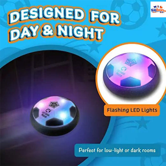 Dream Hover Soccer Ball with LED Lights – Indoor Air Football Fun for Kids