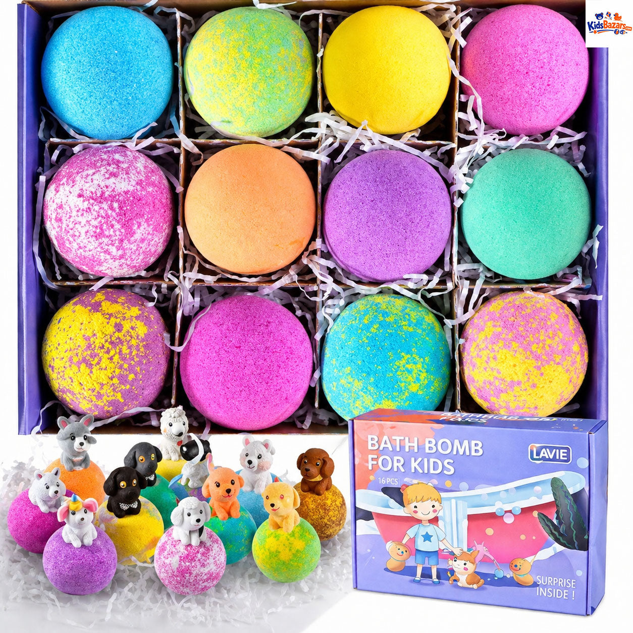 Kids Bath Bomb With Toy Inside