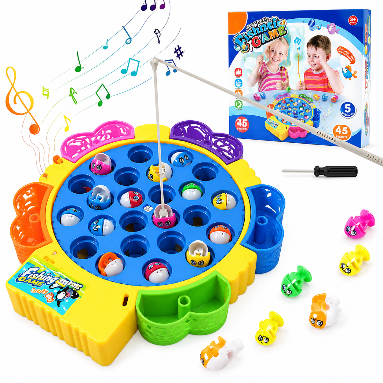 Magnetic Fishing Game Toy for Kids – Educational & Fun Play Set