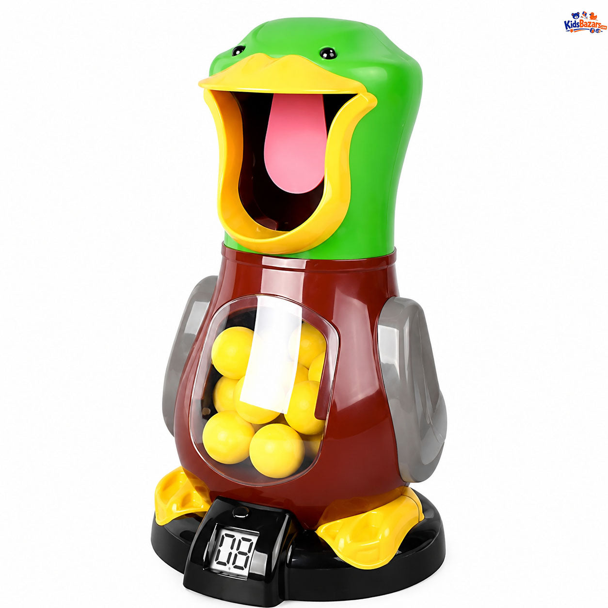 Kids Moving Target Shooting Game Set Hits Duck Foam Soft-bullets Air Gun Shooting Game Toy