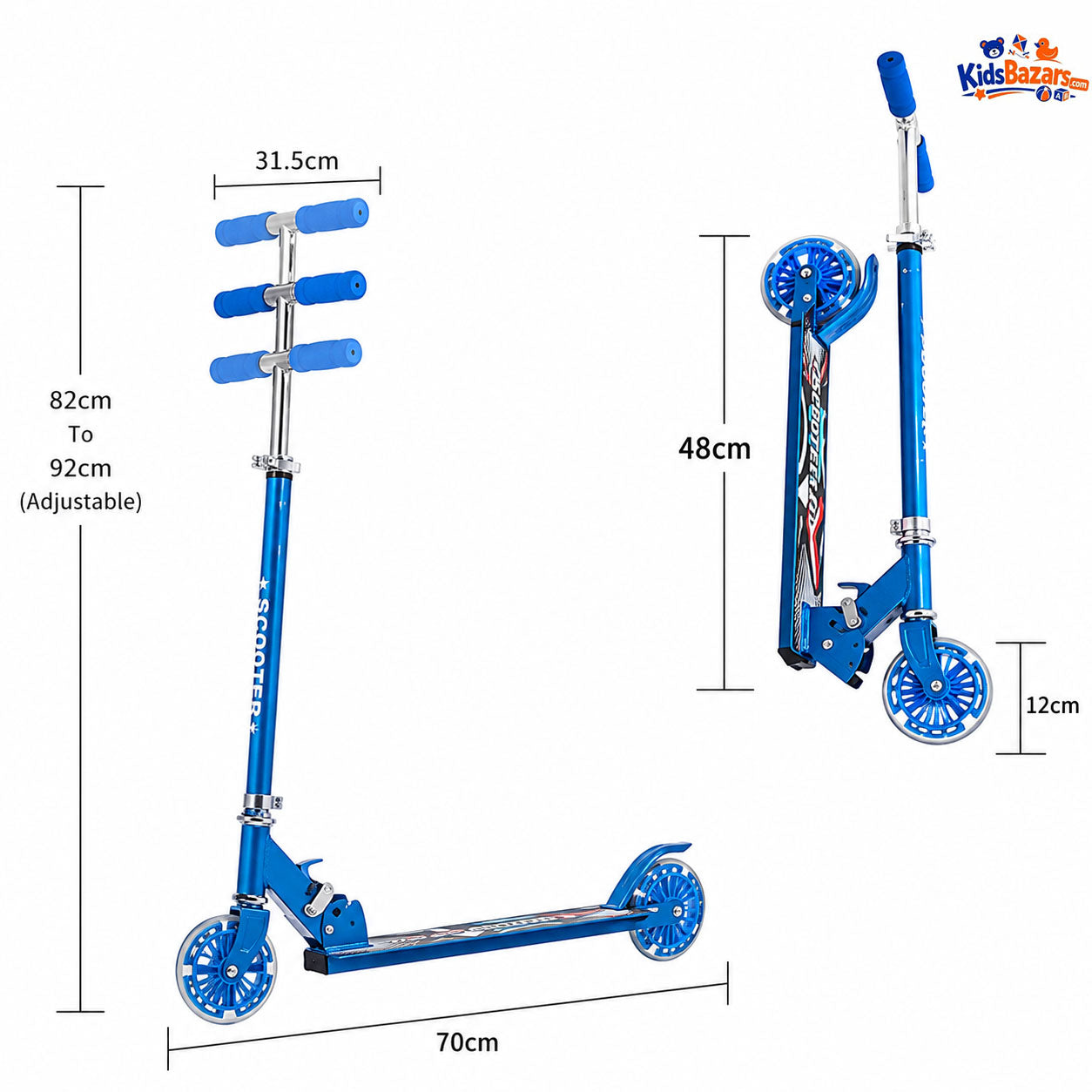 Kids Foldable Scooter Cycle