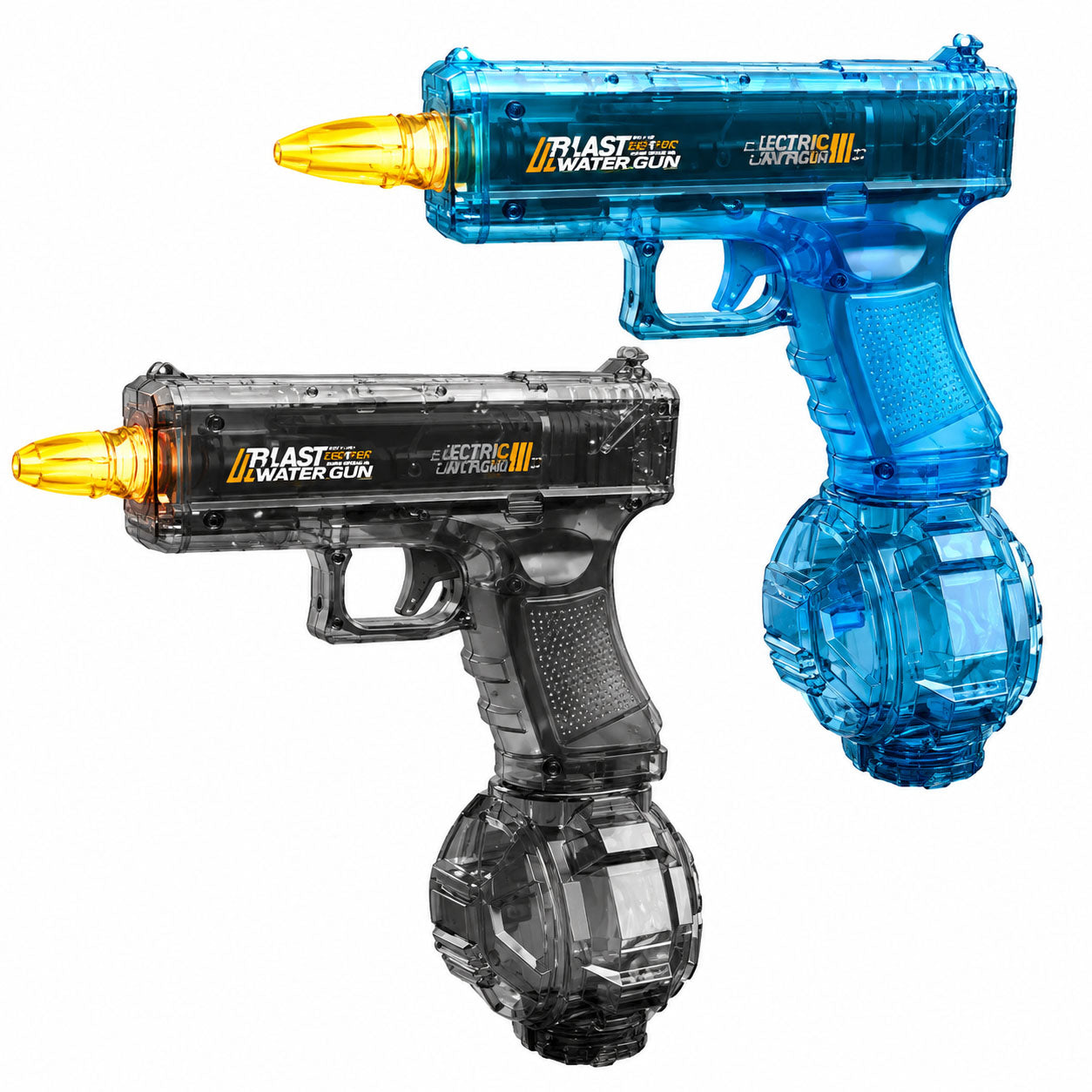Electric Mini Water Gun with Continuous Spray & Recoil – Fun Kids Water Blaster