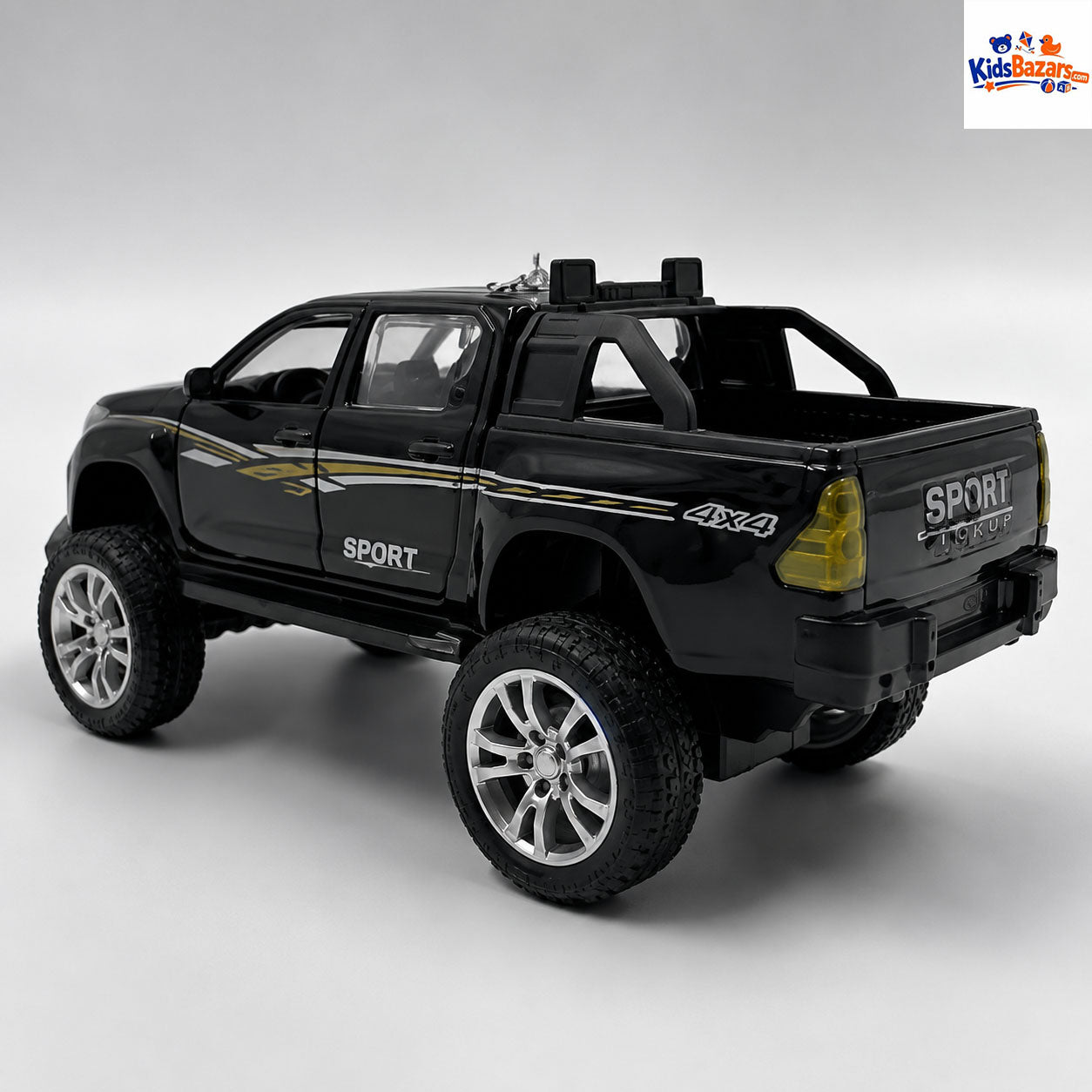 Die-cast Toyota Hilux Revo model car.
