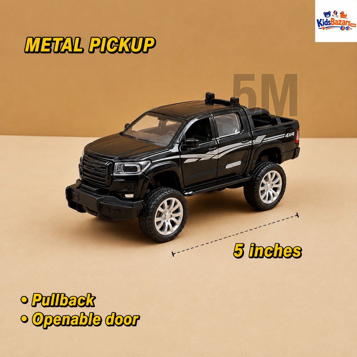 Die-cast Toyota Hilux Revo model car.