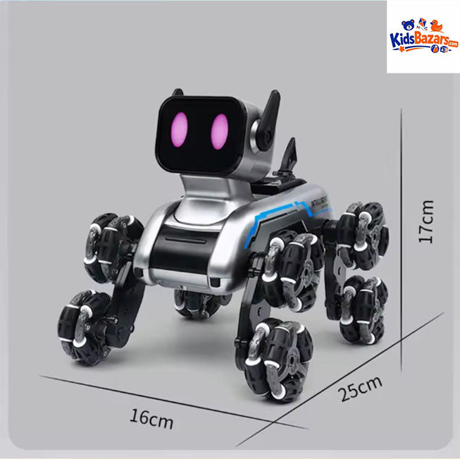 RC Stunt Robot Dog Toy – Smart Remote Control Action Toy for Kids