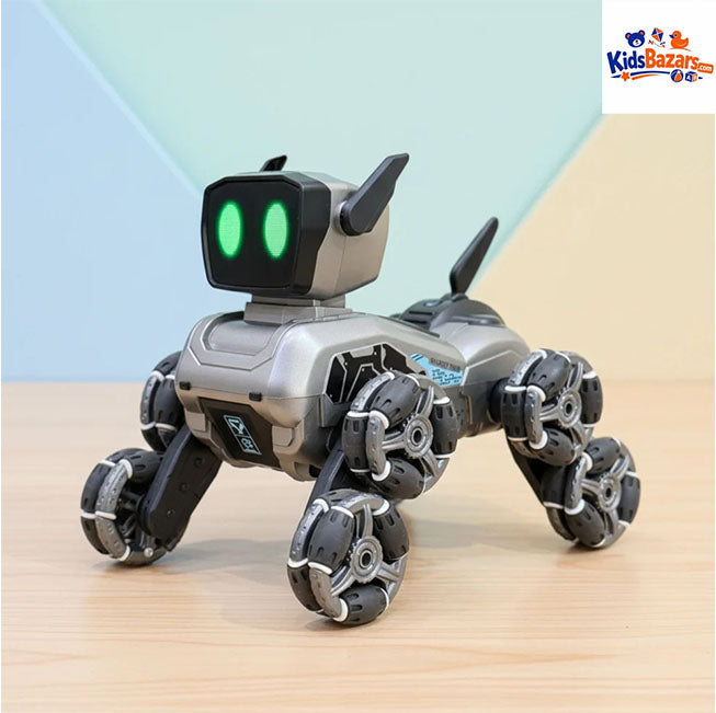 RC Stunt Robot Dog Toy – Smart Remote Control Action Toy for Kids