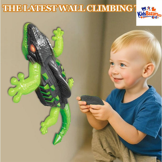 RC Wall Climbing Lizard Toy for Kids – Rechargeable Gecko Toy with Remote Control