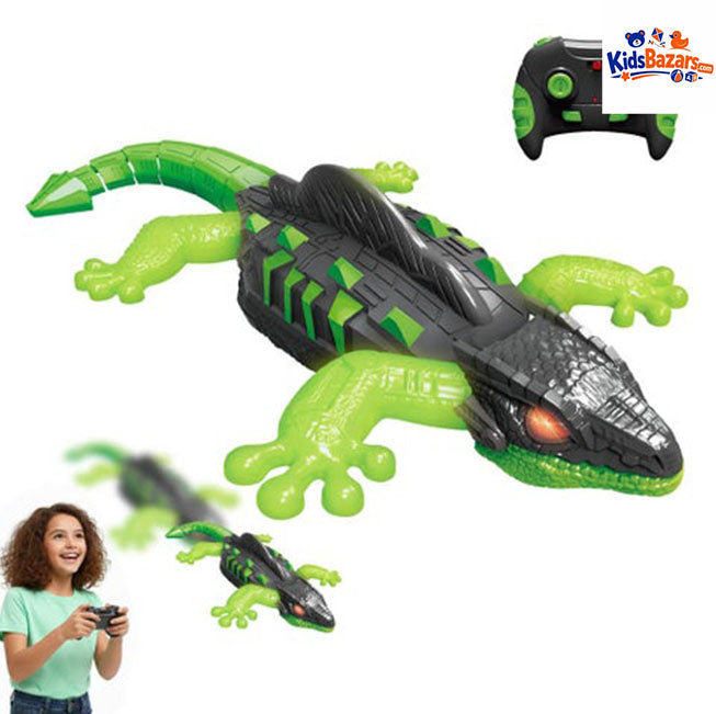RC Wall Climbing Lizard Toy for Kids – Rechargeable Gecko Toy with Remote Control